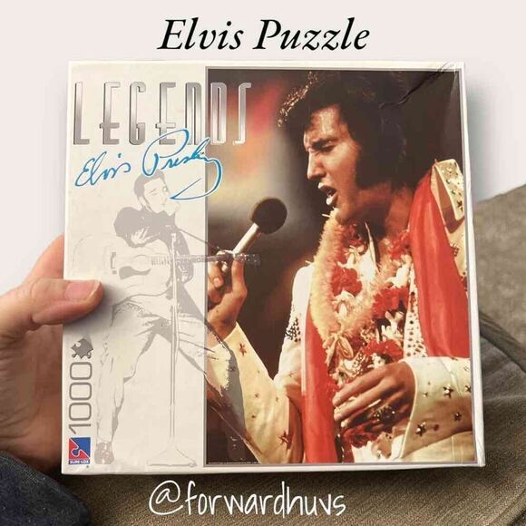 Vintage 2007 Elvis Presley Legends 1000 pc Puzzle - Picture 4 of 4